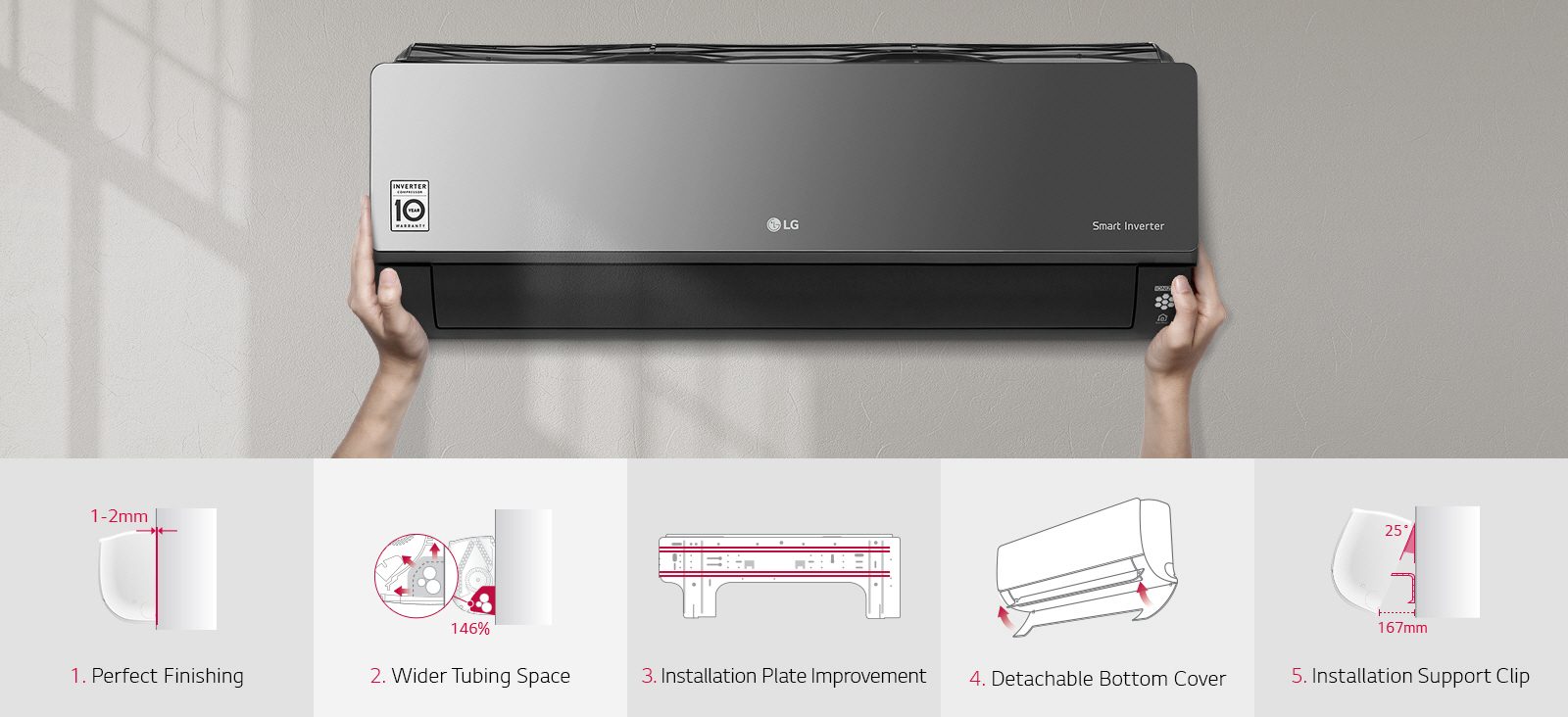 LG Artcool Air Conditioner specials Pretoria, Centurion